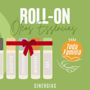 Roll-On de Sinergia de Óleos Essenciais - HOLIPET