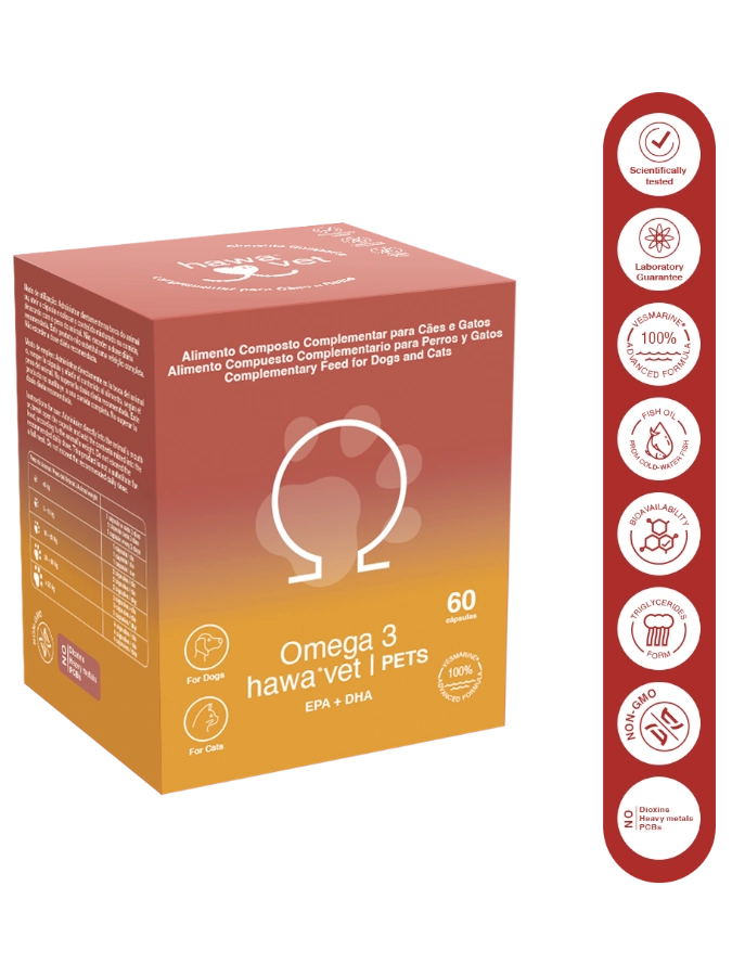 Omega 3 (EPA+DHA) Pets - Hawa Pharma